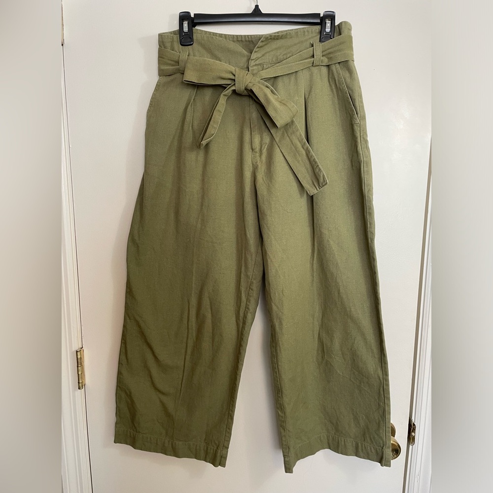 Free People FP One Imogen Trouser Pants Wide Leg Summer High Waisted Sz. 10